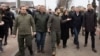 Konferencija za medije u ambasadi Ukrajine povodom godišnjice oslobađanja grada Buču u kome su izvršeni brojni zločini ruske vojske