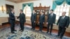 Secretary Antony J. Blinken And Turkmenistan Foreign Minister Rashid Meredov, State Department, Washington, Apr 24, 2023