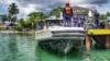 Los ejercicios hacen parte de la celebración del Bicentenario Naval de Colombia, que ha recibido a más de 20 países para la realización de tareas internacionales de asistencia humanitaria y entrenamiento en tierra, mar y aire. FOTO: Johan Reyes, VOA. 