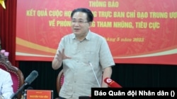 Phó Trưởng ban Nội chính Trung ương Nguyễn Văn Yên (Ảnh: Báo Quân đội Nhân dân)
