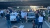 Blokada autoputa u okviru protesta "Srbija protiv nasilja"