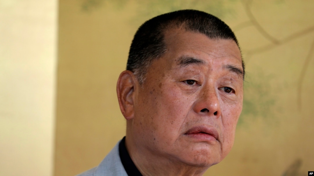 香港壹傳媒創辦人、蘋果日報老闆黎智英。