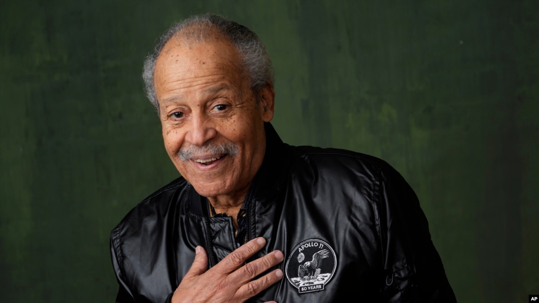 FILE - Former NASA astronaut Ed Dwight poses for a portrait to promote the National Geographic documentary film "The Space Race" during the Winter Television Critics Association Press Tour, Feb. 8, 2024. (AP Photo/Chris Pizzello, File)