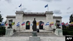 Edificio sede de la Organización de Estados Americanos (OEA) en Washington DC, visto el 22 de septiembre de 2023.