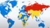 BMT Bosh Assambleyasida 2023-yilning 3-mart kuni Ukrainadagi urushga berilgan berilgan ovozlar: Ko'k rangdagi davlatlar urushni qoralaydi. Sariq rangdagilar betaraf. Qizil rangdagilar esa Rossiyani quvvatlaydi. Markaziy Osiyo respublikalari neytral. 