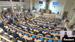 Заседание парламента Грузии (архивное фото)