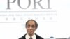 香港民意研究所行政總裁鍾庭耀表示，截止9月底只有一位人士與民研洽購有關身份認同的付費調查資料。(美國之音/湯惠芸)