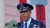FILE - Air Force General CQ Brown, the U.S. joint chiefs chairman, speaks at Arlington National Cemetery in Arlington, Virginia, May 27, 2024. On July 19, 2024, Brown warned of dire consequences if Western security aid stops flowing to Ukraine.