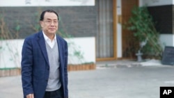 中國病毒學家張永振在上海。（2020年12月13日）
