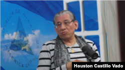 Humberto Ortega participa en un programa televisivo en Nicaragua en el año 2017. [Foto: Houston Castillo, publicada por primera vez en el medio 100%Noticias.