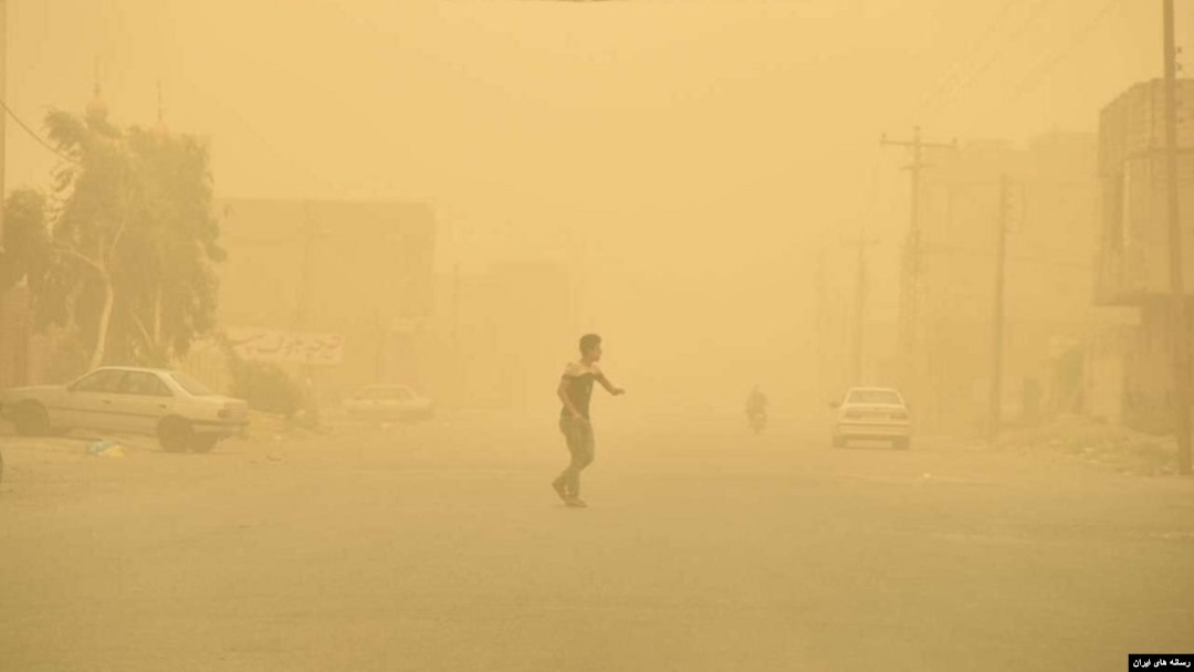 طوفان‌های شن در استان سیستان و بلوچستان