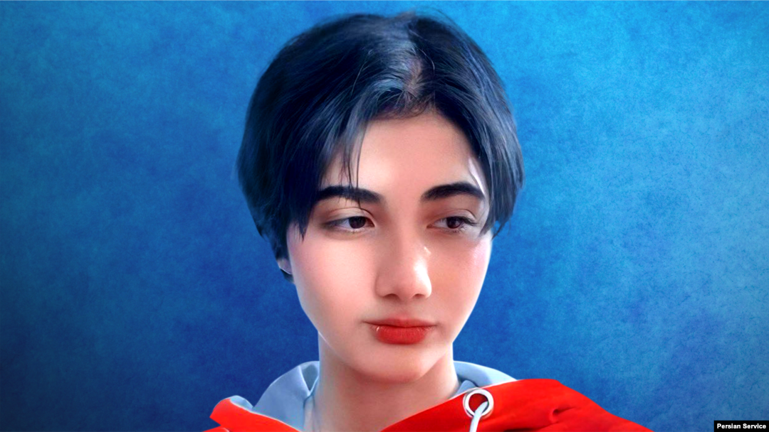 تصویری که وبسایت هه‌نگاو از آرمیتا گراوند منتشر کرده است