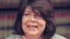 FILE - In this Sept. 19, 1996, file photo, Wilma Mankiller, former principal chief of the Cherokee Nation, is seen during a news conference, in Tulsa, Oklahoma.