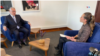 El ministro de Justicia de Colombia Néstor Iván Osuna en las oficinas del ministerio en Bogotá, julio 13, 2023. [Foto: Federico Buelvas]