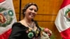 Lilian Cornelio Pino es conocida en el mundo artístico como Hatun Killa, que significa en quechua "luna llena" es considerada la voz de la lírica andina del Perú. [Foto: Mitzi Macias/VOA].