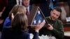 El presidente de Ucrania, Volodymyr Zelenskyy, habló al Congreso de EEUU durante su visita a Washington el miércoles 21 de diciembre de 2022.