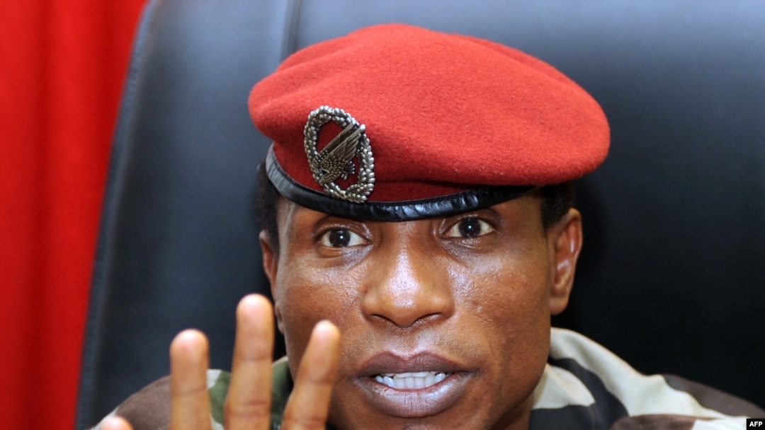 Kiongozi wa zamani wa kijeshi Moussa Dadis Camara. 