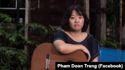 Nhà báo bất đồng chính kiến Phạm Đoan Trang, đang thụ án tù ở Việt Nam, bị chuyển từ trại giam Hỏa Lò ở Hà Nội tới trại giam An Phước ở Bình Dương ngày 1/10, theo thông tin từ gia đình.