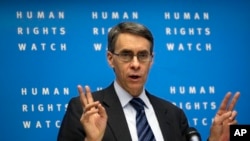 Kenneth Roth, director-executivo, HRW