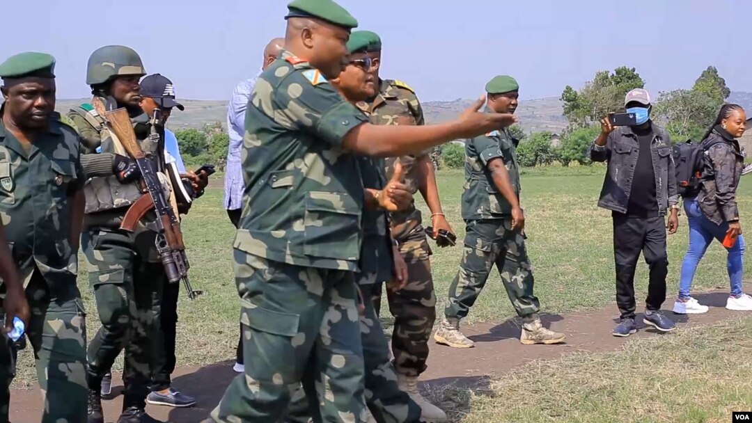 Jeshi la DRC likifika katika tukio la mlipuko wa bomu.