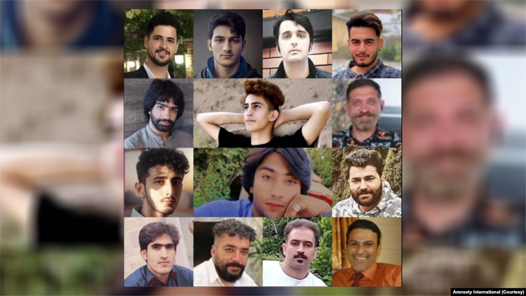 معترضان زندانی در معرض اعدام (عکس از عفو بین‌الملل)
