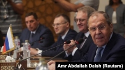 UKRAINE-CRISIS/RUSSIA-AFRICA | Sergei Lavrov in Egypt Africa