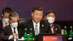 中國領導人習近平2022年11月出席在印度尼西亞巴厘島舉行的G20峰會。（資料照片）