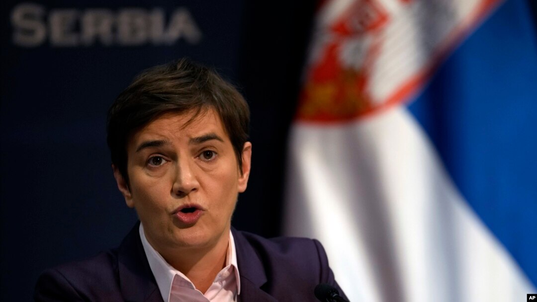 Arhiva - Predsednica Vlade Srbije Ana Brnabić, 20. januara 2022.