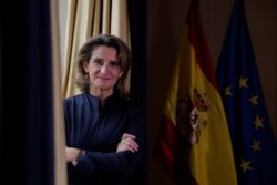 Spain's Energy and Environment Minister Teresa Ribera poses before an interview with Reuters at the ministry headquarters in Madrid, Nov. 25, 2019.