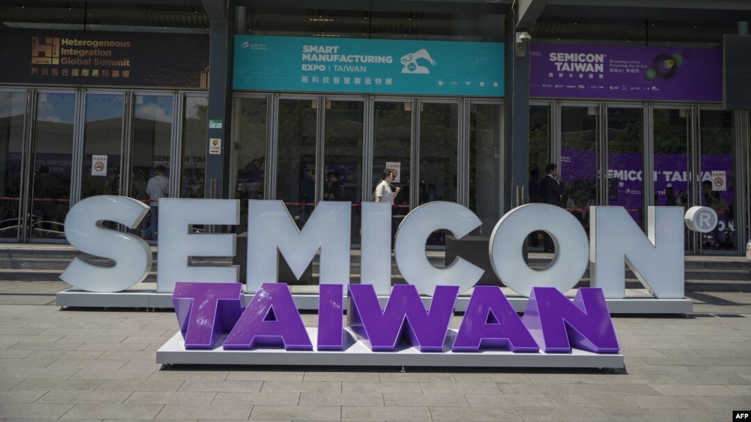 台灣半導體 2024年9月4-6日，台灣主辦SEMICON Taiwan 2024國際半導體展 (AFP)