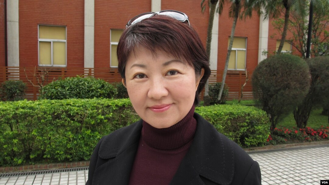 台灣執政黨國民黨立委 盧秀燕(美國之音張永泰拍攝)