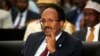 Somalia's President Mohamed Abdullahi Mohamed, also known as Farmajo, in Mogadishu, Somalia, Feb. 22, 2017. 