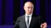 Russian President Vladimir Putin gestures as he delivers his speech during the International Forum "The development of parliamentarism" in Moscow, Russia, July 3, 2019.