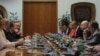 Sastanak predstavnika EP sa predsednikom Skupštine Ivicom Dačićem (foto Fonet)