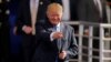 FILE - Then-Republican presidential nominee Donald Trump gestures as he arrives for a campaign rally in Raleigh, North Carolina, Nov. 7, 2016. Terence McNamee, Brenthurst Foundation deputy director in South Africa, says he suspects Africa will be "very low" on Trump's list of presidential priorities.