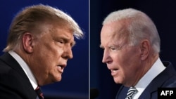 Donald Tramp i Džo Bajden (Foto: AFP/Jim Watson/Saul Loeb)