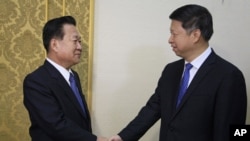 北韓勞動黨中央委員會副委員長崔龍海會見習近平特使宋濤