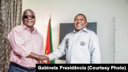 Afonso Dhlakama e Filipe Nyusi falaram ao telefone
