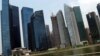 Singapore's financial district is seen in this AP file photo.