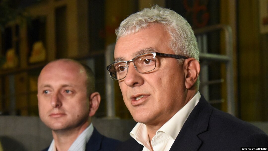 Arhiva: Milan Knežević, predsjednik Odbora za bezbjednost i odbranu Skupštine Crne Gore (Foto: RSE, Savo Prelević)