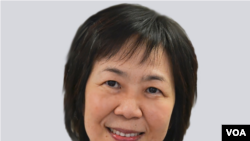  Kelu Chao, directora encargada de USAGM, agencia de medios globales de EE.UU., que incluye a la Voz de América.