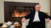 El presidente ruso, Vladimir Putin, envía un mensaje por la Pascua ortodoxa en la residente Novo-Ogarevo, en las auferas del Moscú, Rusia, donde se encuentra recluído para protegerse del coronavirus.