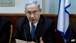 FILE - Israeli Prime Minister Benjamin Netanyahu.