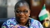 Former Nigerian minister and Chibok girls activist Obiageli Ezekwesili speaks during an interview with Reuters in Abuja, Nigeria, Oct. 8, 2018. Ezekwesili dropped her presidential bid to support a coalition against the main parties.