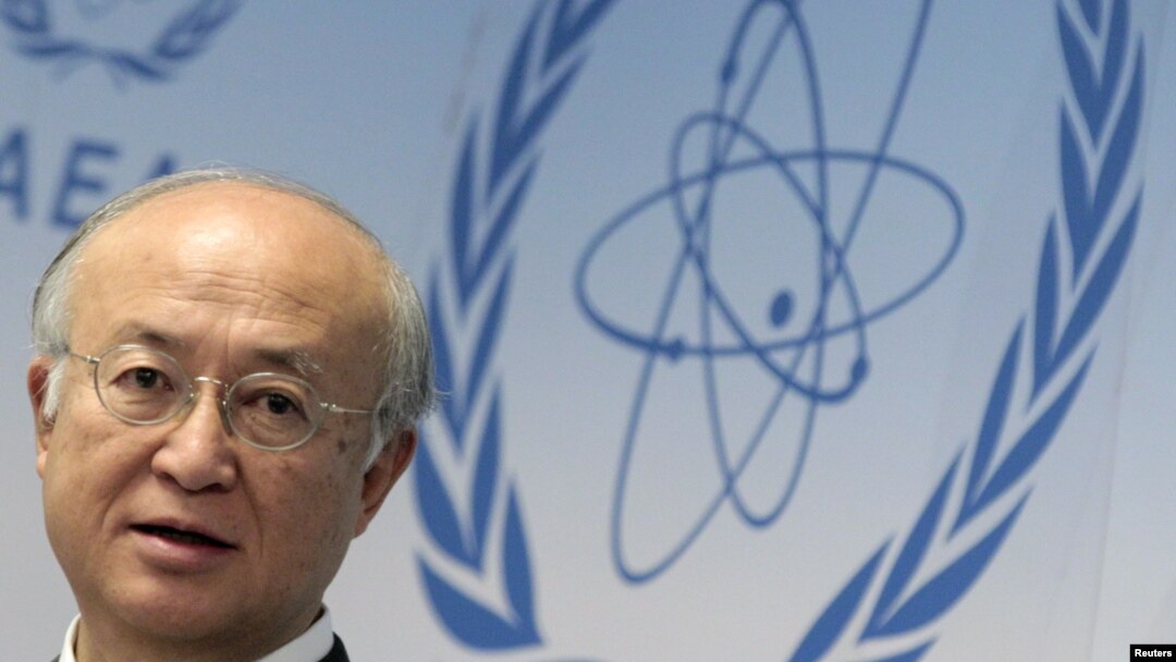 International Atomic Energy Agency (IAEA) Director General Yukiya Amano attends a news conference during a board of governors meeting at the UN headquarters in Vienna, Austria, November 29, 2012. 