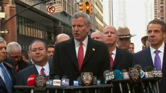 NYC Mayor de Blasio: 'This Was an Attempted Terrorist Attack'