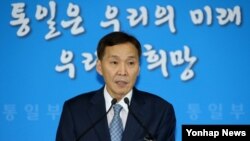 김기웅 한국 통일부 차관 (자료사진)