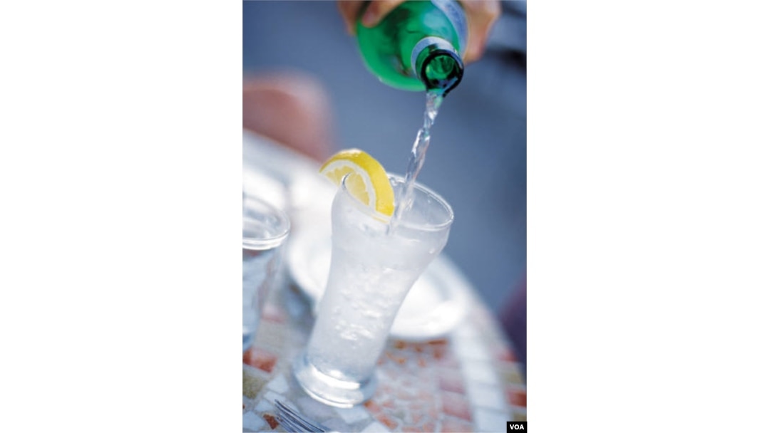 pouring water