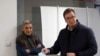 Lider SNS-a i predsednik Srbije, Aleksandar Vučić, glasa na izborima za Skupštinu grada Beograda, 4. marta 2018. Lista SNS-a odnela je ubedljivu pobedu na ovim izborima.