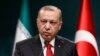 Turkey's President Recep Tayyip Erdogan talks during a news conference at the Presidential Palace in Ankara, Dec. 20, 2018. 